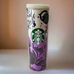 Starbucks Halloween Collection 2021 Glow in the Dark Tumbler Goth Whimsigoth